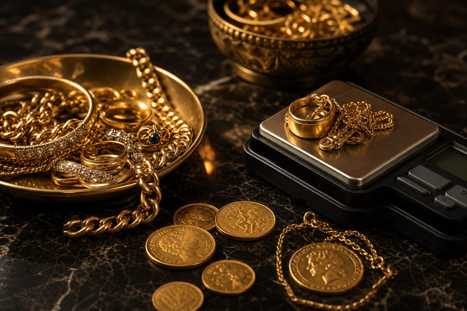 Hallmarked Gold stamp Stamp